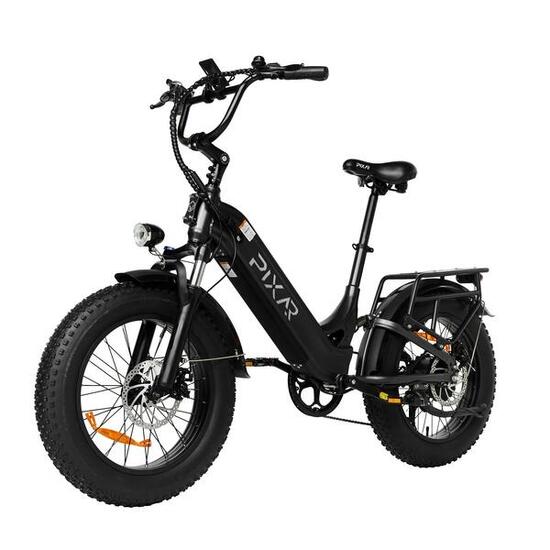 Pixar RIDE1 E-bike 500W 48V 104Ah 20" Bicicletta elettrica Nero