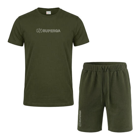 Completo Uomo SUPERGA Corto Cotone Jersey