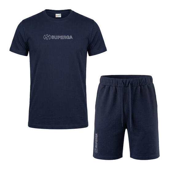 Completo Uomo SUPERGA Corto Cotone Jersey