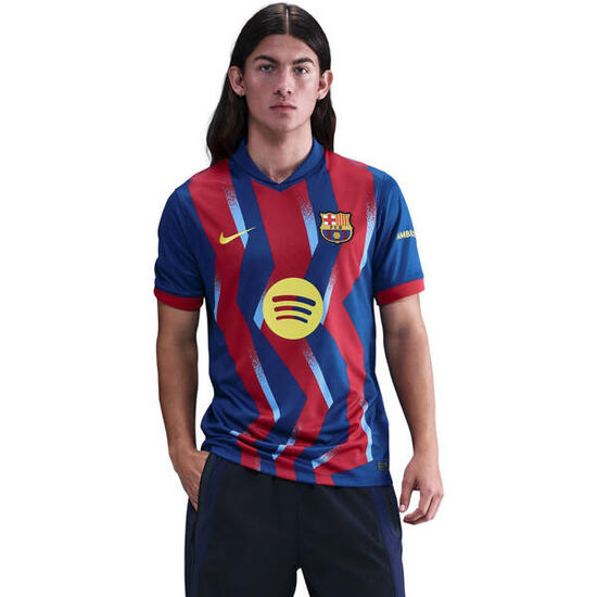 Maillot FC Barcelone Nike 2025/26 homme, manches courtes, Dri-FIT