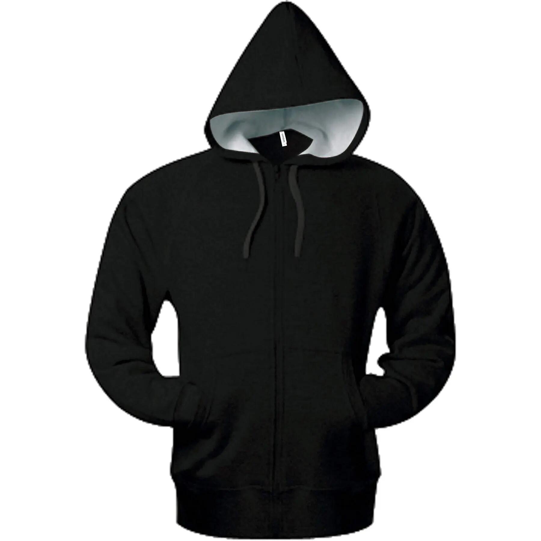 Kapuzenpullover Kängurutaschen Kariban 2/7