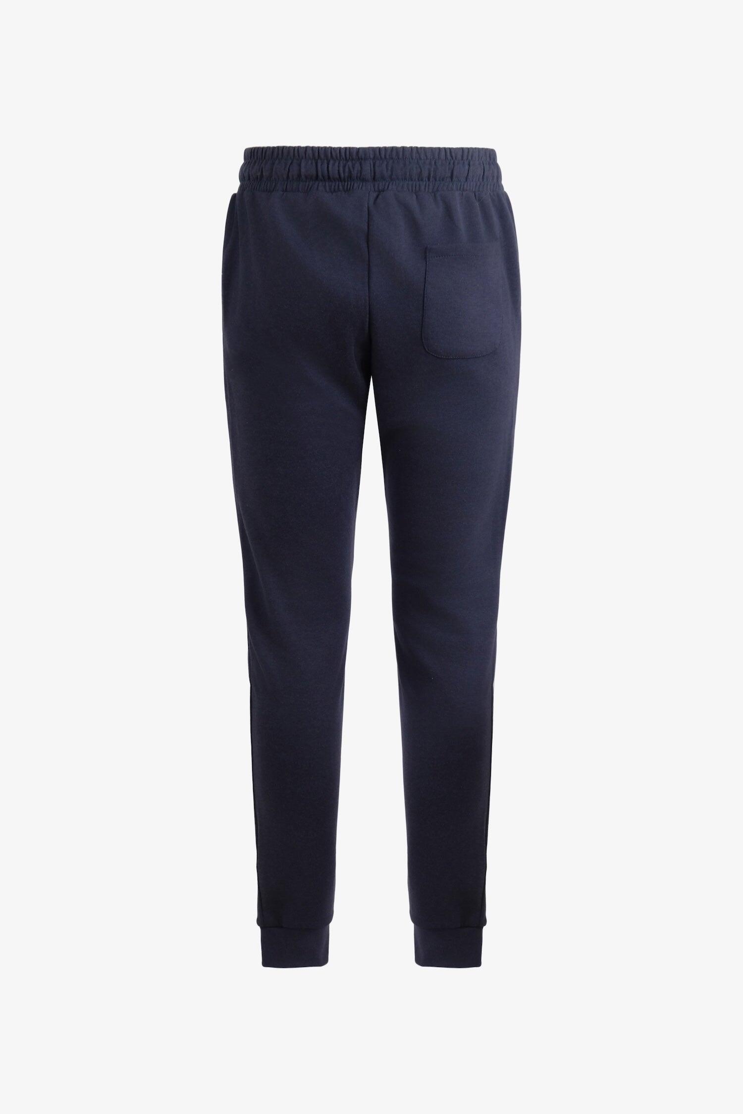 Pantaloni Esercito joggers con tasche blu uomo 2/4