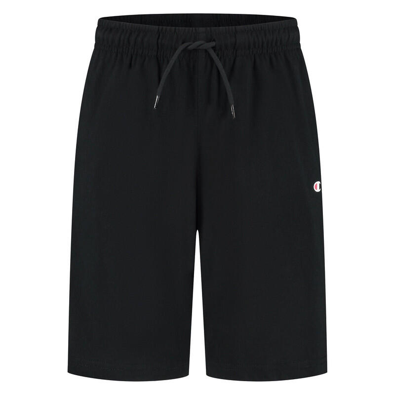 Champion Short per Bambini in cotone Nero 10A 1/2