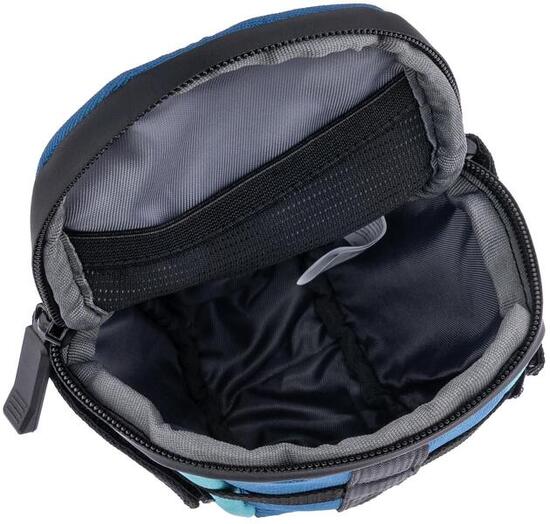 CONTEC sacoche de selle Urban Nomad Rail 1.3, 1,3 l, turquoise océan / bleu nuit