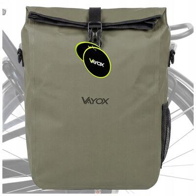 Borsa per bicicletta da portapacchi VAYOX VA0444 laterale impermeabile 25L