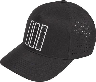 Adidas Tour Hat 3 Stripes 26 Cappellino da golf da uomo nero
