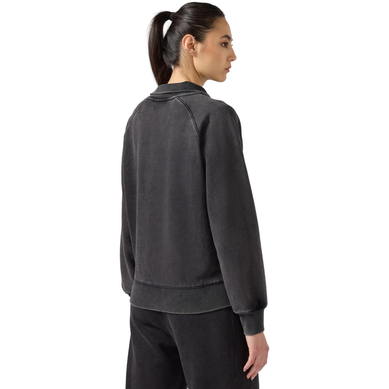 CHAMPION Sweat polo col V femme 3/6