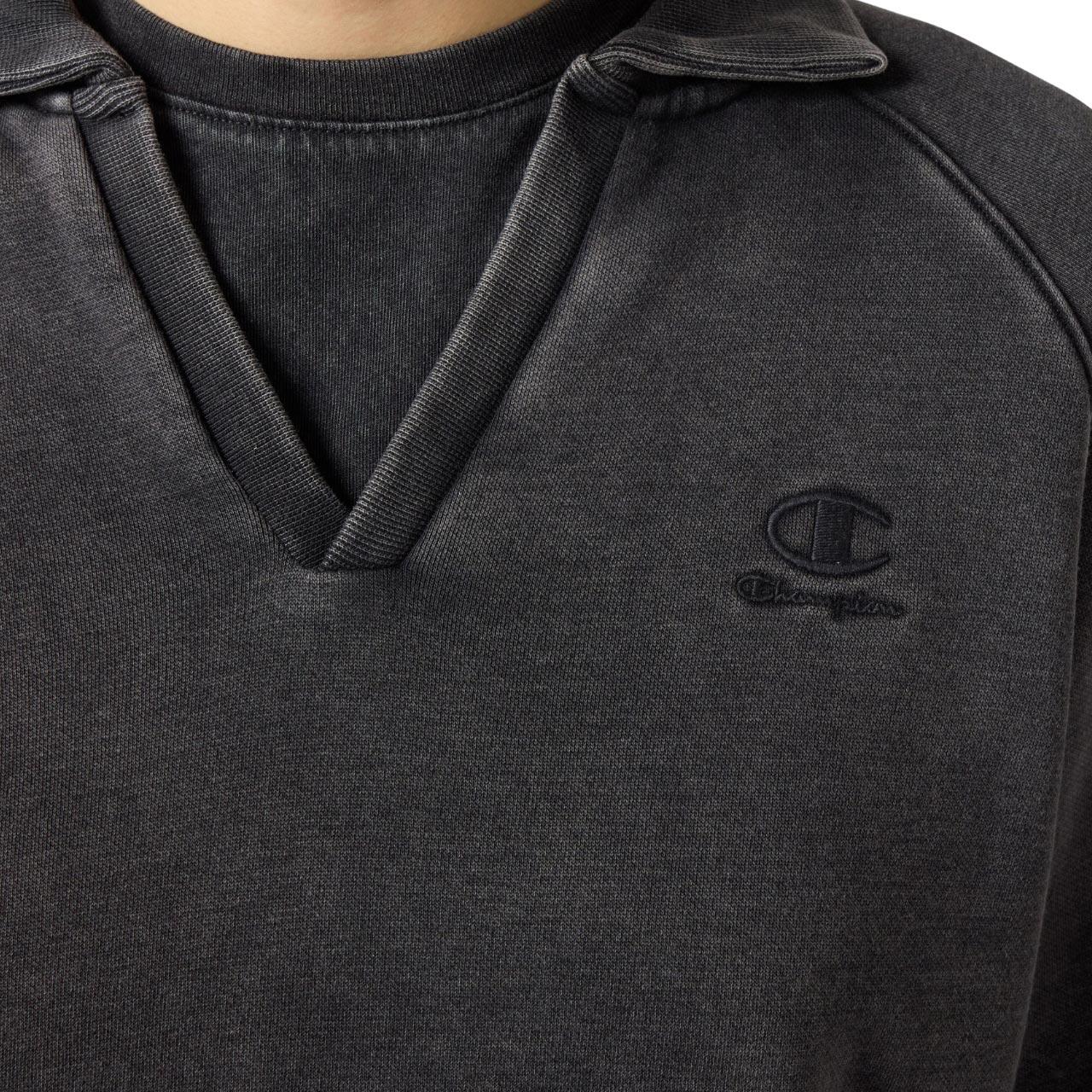 CHAMPION Sweat polo col V femme 4/6