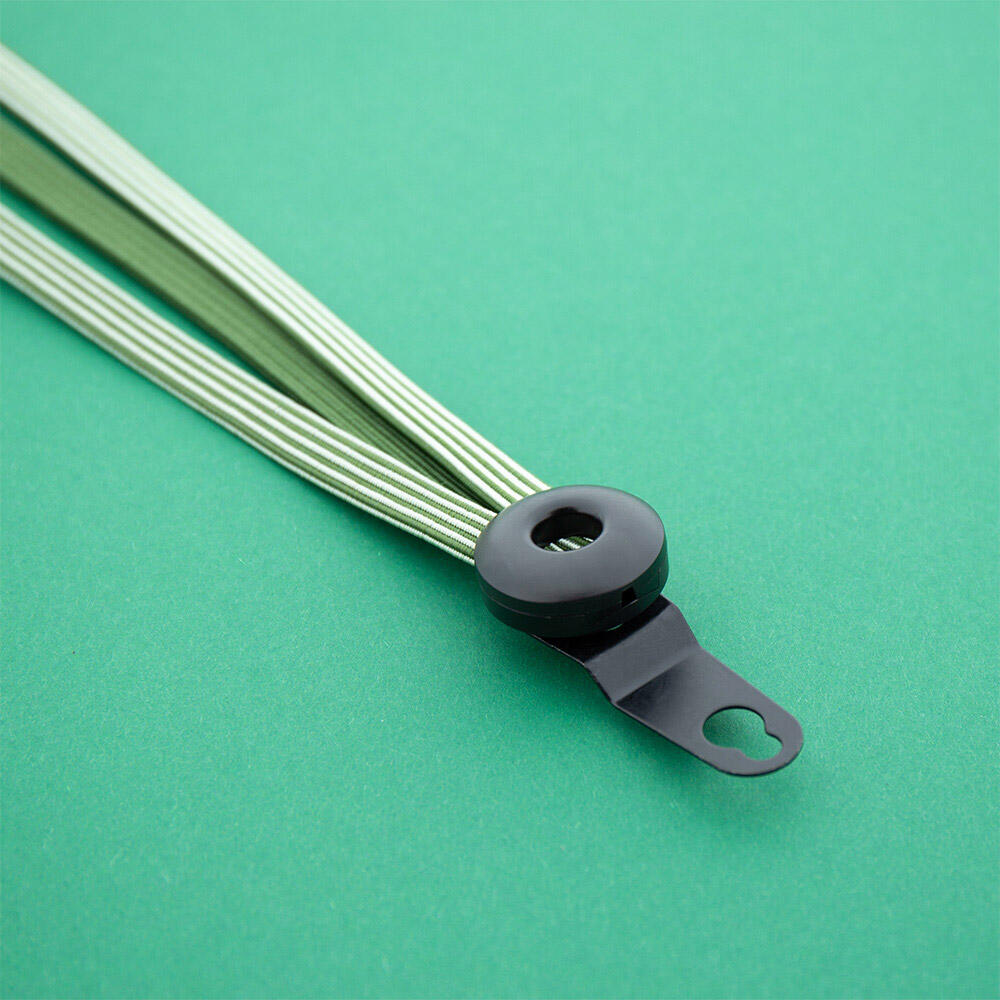 Qibbel Widek Venture fascia elastica 24" verde/bianco con staffe nere. 2/3