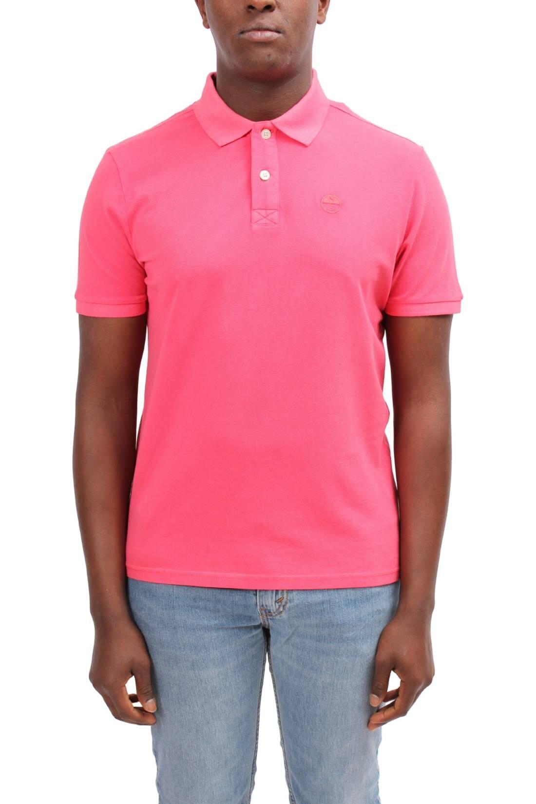 Polo uomo con collo parlato 3/4