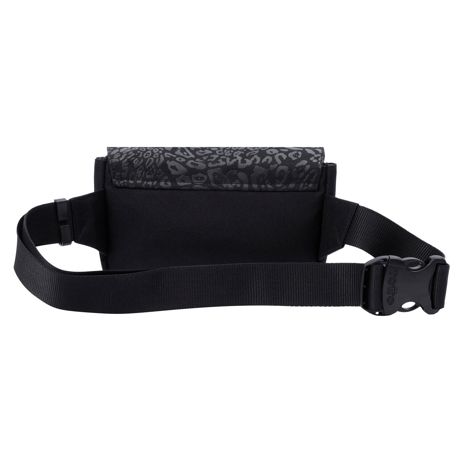 Totto Riñonera Ludana Negro Poliéster 13 x 21 x 4 cm 3/4