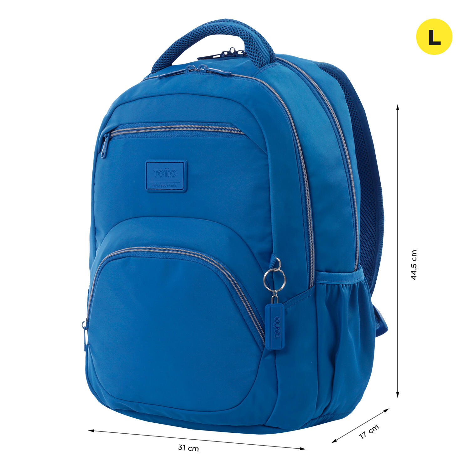 Totto Mochila urbana Tracer Snorkel Blue Poliéster reciclado 31 x 44.5 x 17 cm 2/5