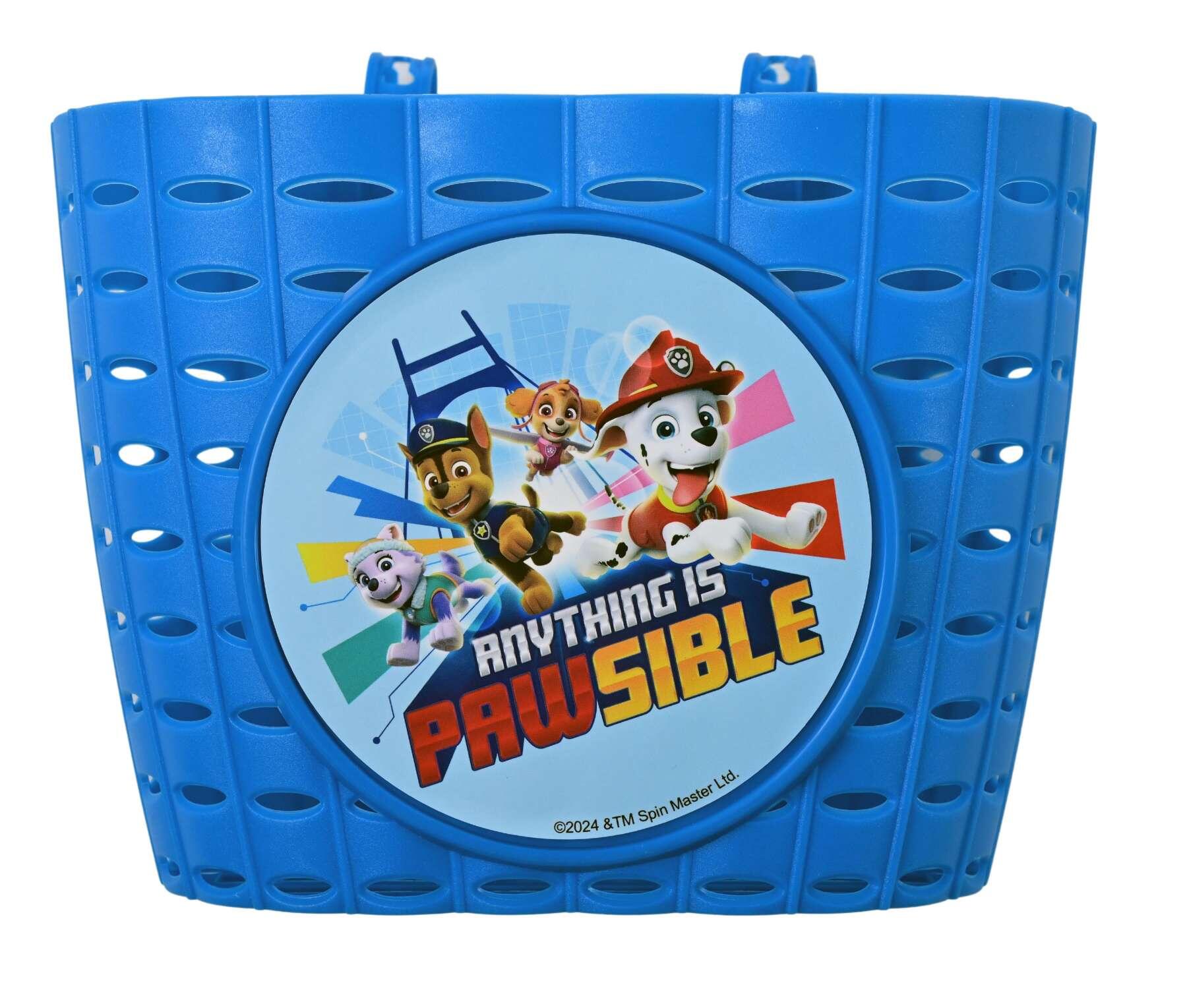 Cesto de bicicleta Paw Patrol - azul 3/3