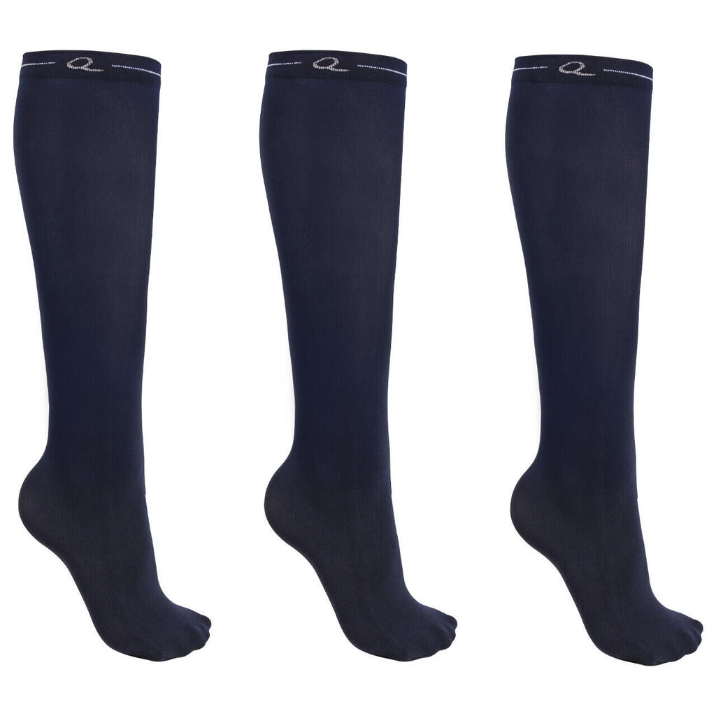 Riding socks QHP (x3)
