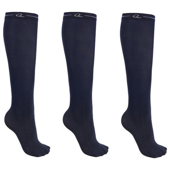 Kniestrümpfe (3er-Pack) dunkelblau