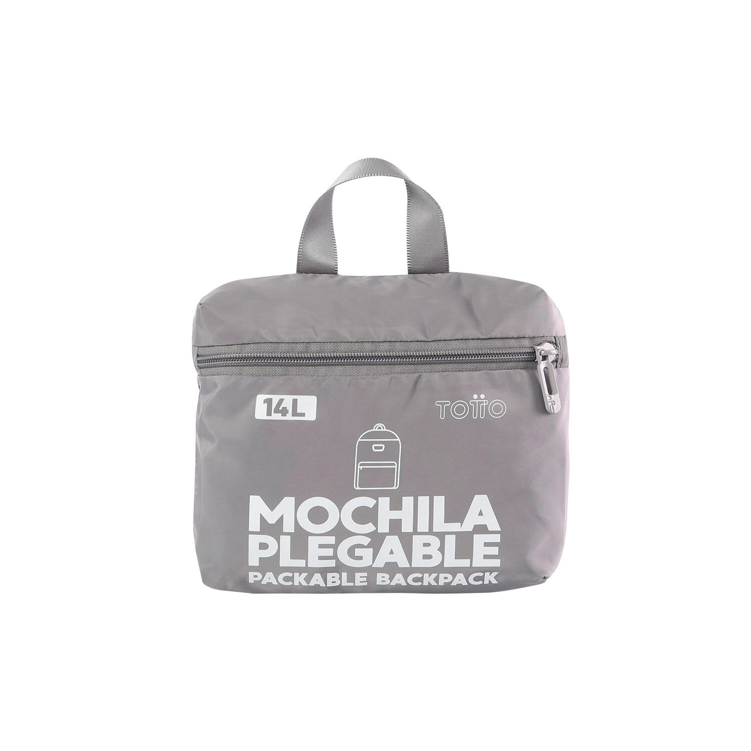 Totto Mochila plegable plegable Titanium Poliéster 27 x 37 x 14 cm 2/5