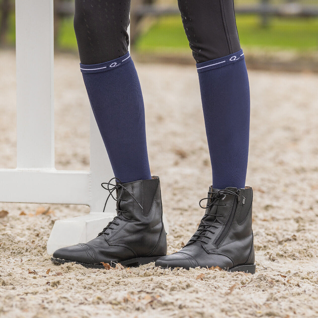 Chaussettes équitation QHP (x3) 3/3
