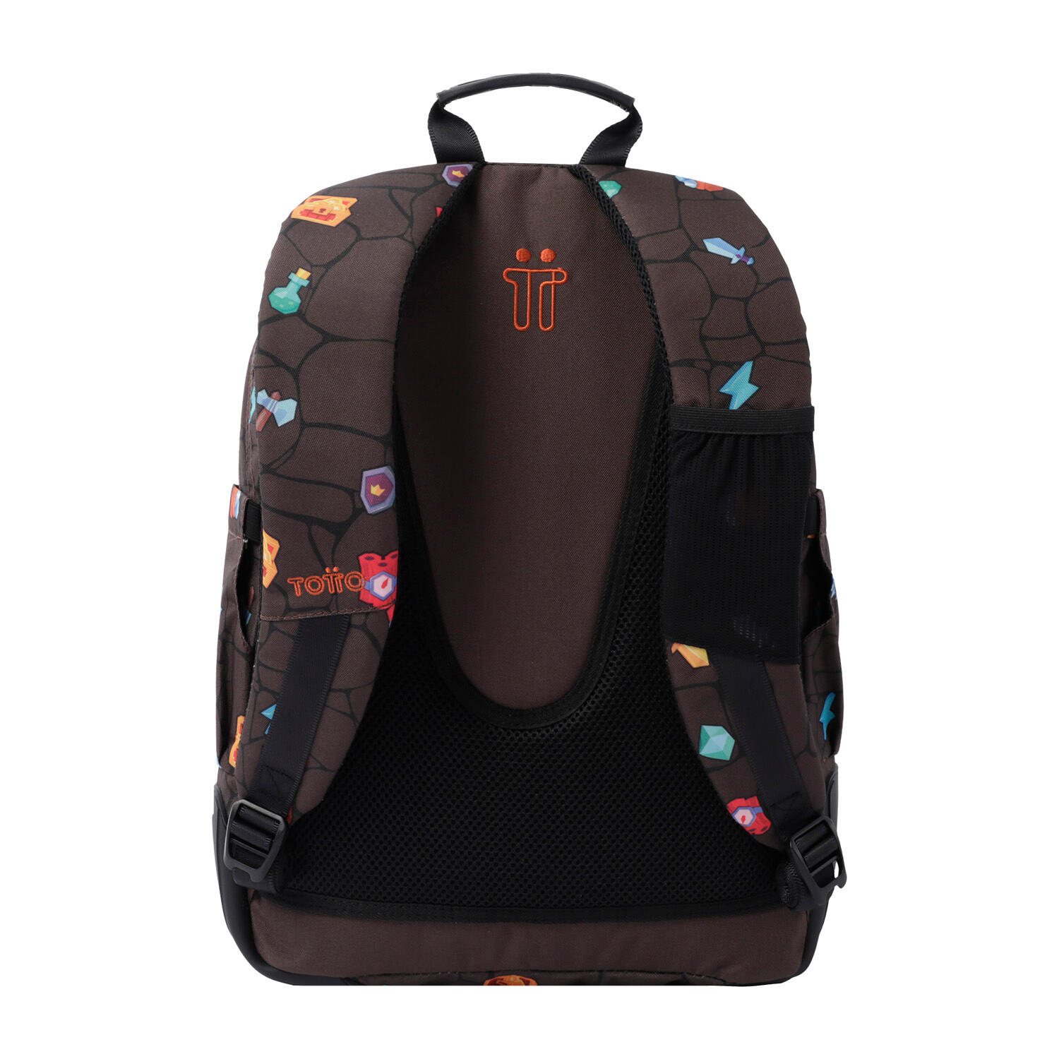 Totto Mochila escolar Crayoles Videojuego Poliéster 33 x 44 x 13.5 cm 3/5