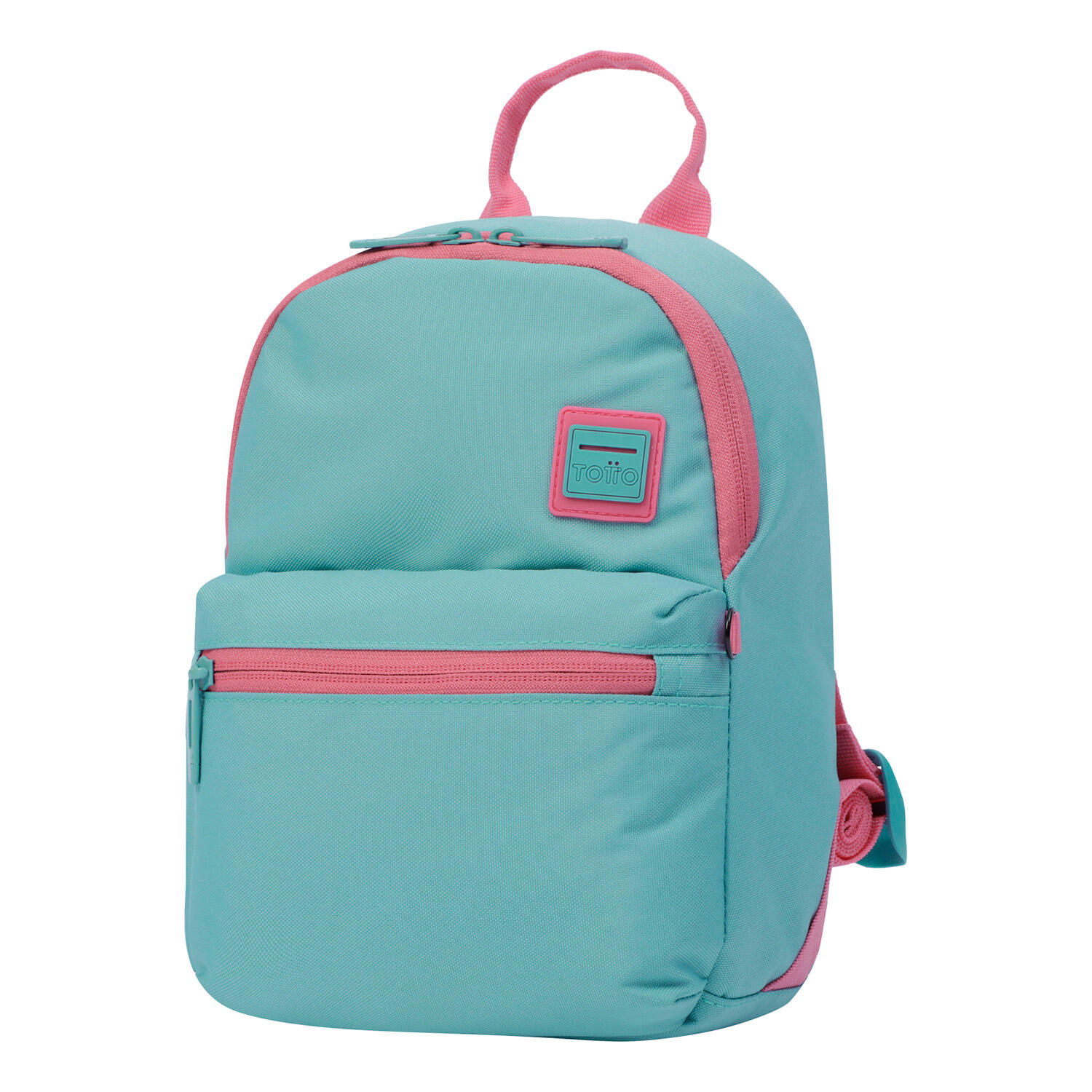 Totto Mochila urbana Dragonary Rosa y azul Poliéster 19 x 27 x 12 cm 2/4