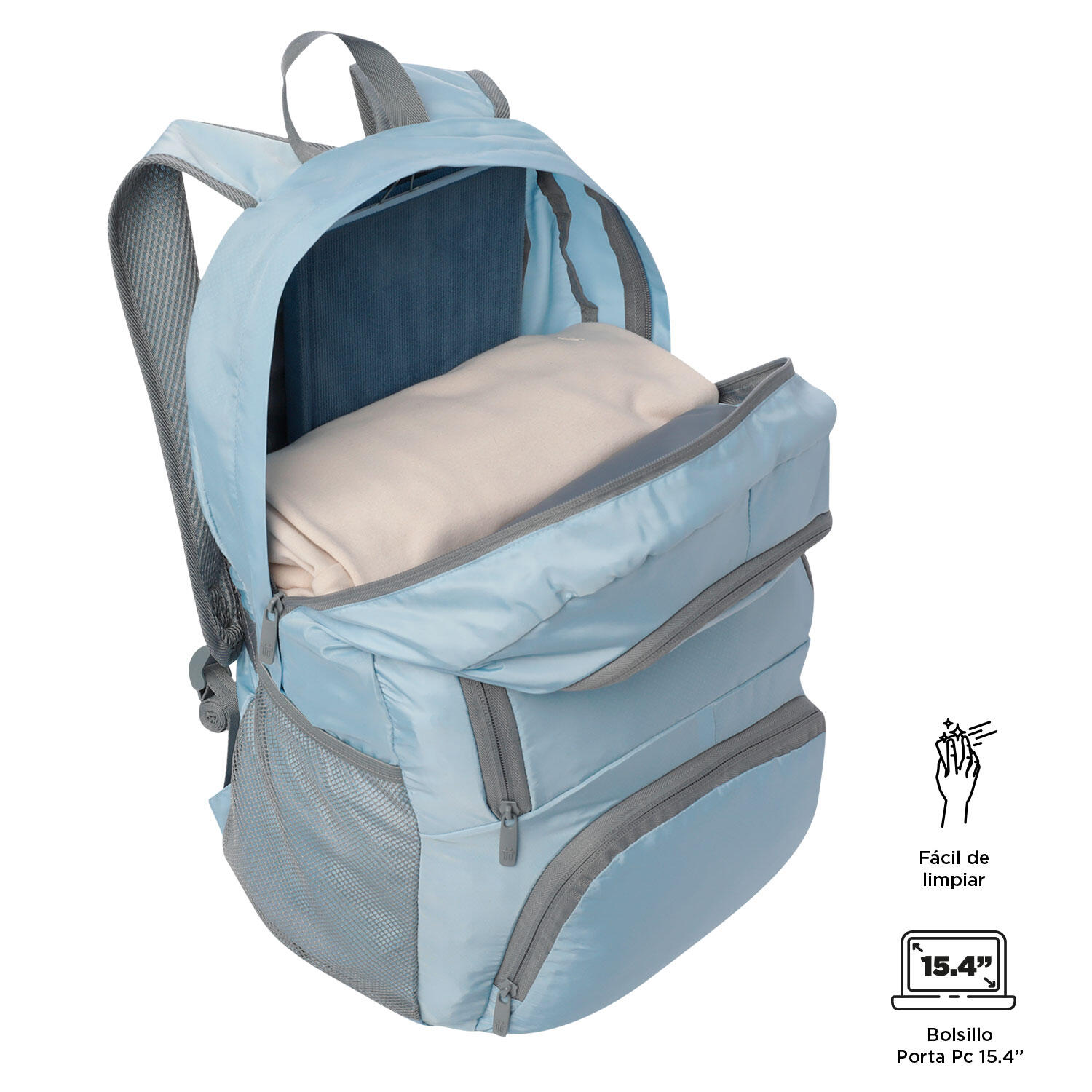 Totto Mochila plegable Syncro Angel Falls Poliéster 31.5 x 47 x 15 cm 5/5