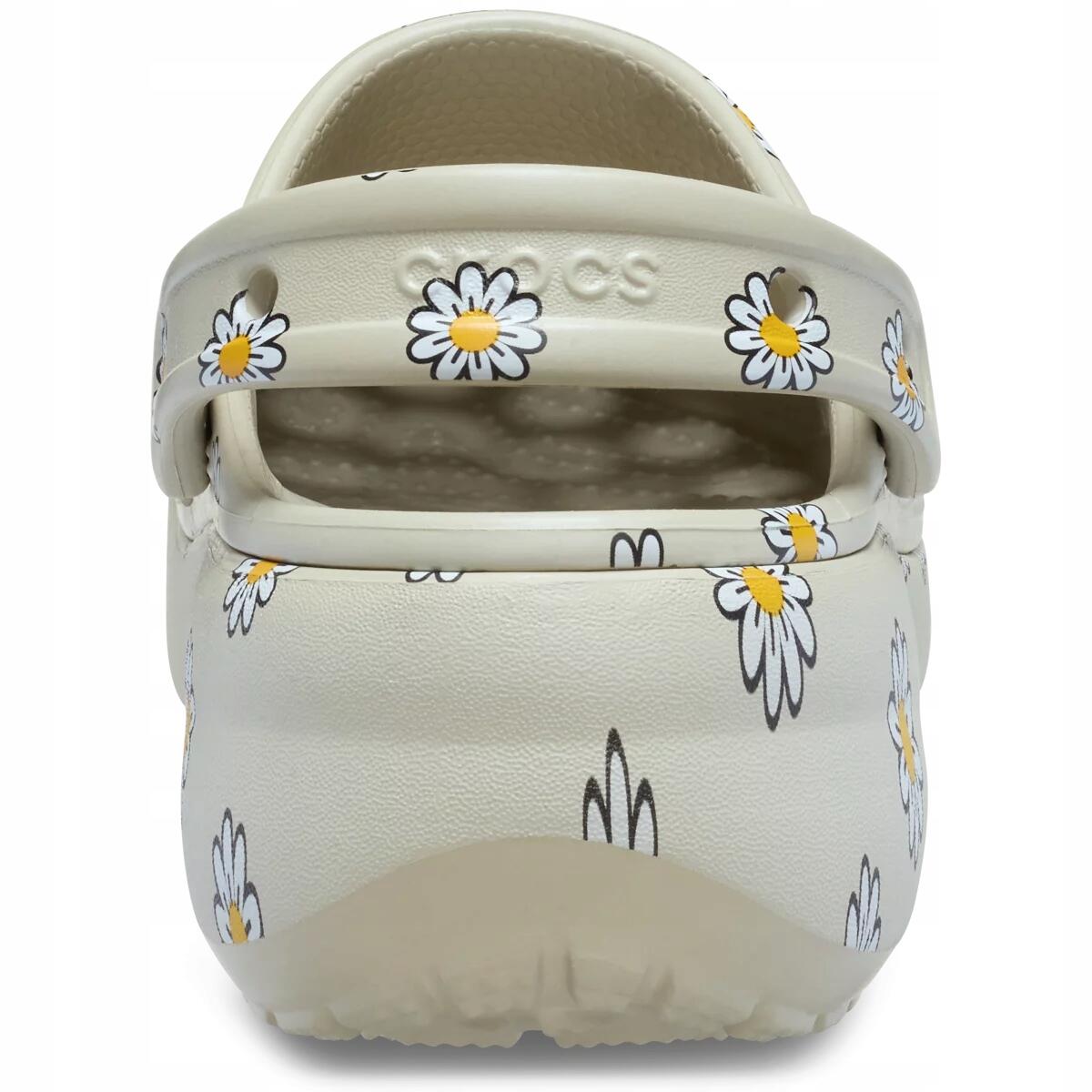 Chodaki Dla Dorosłych Crocs Classic Platform Floral Clog 5/6