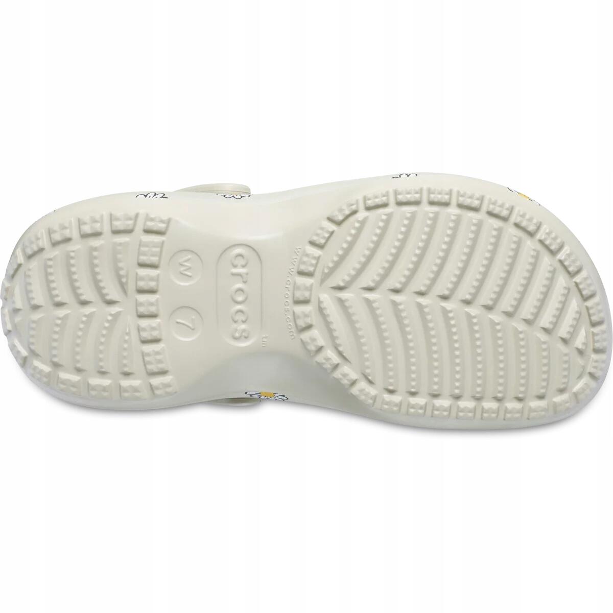 Chodaki Dla Dorosłych Crocs Classic Platform Floral Clog 4/6