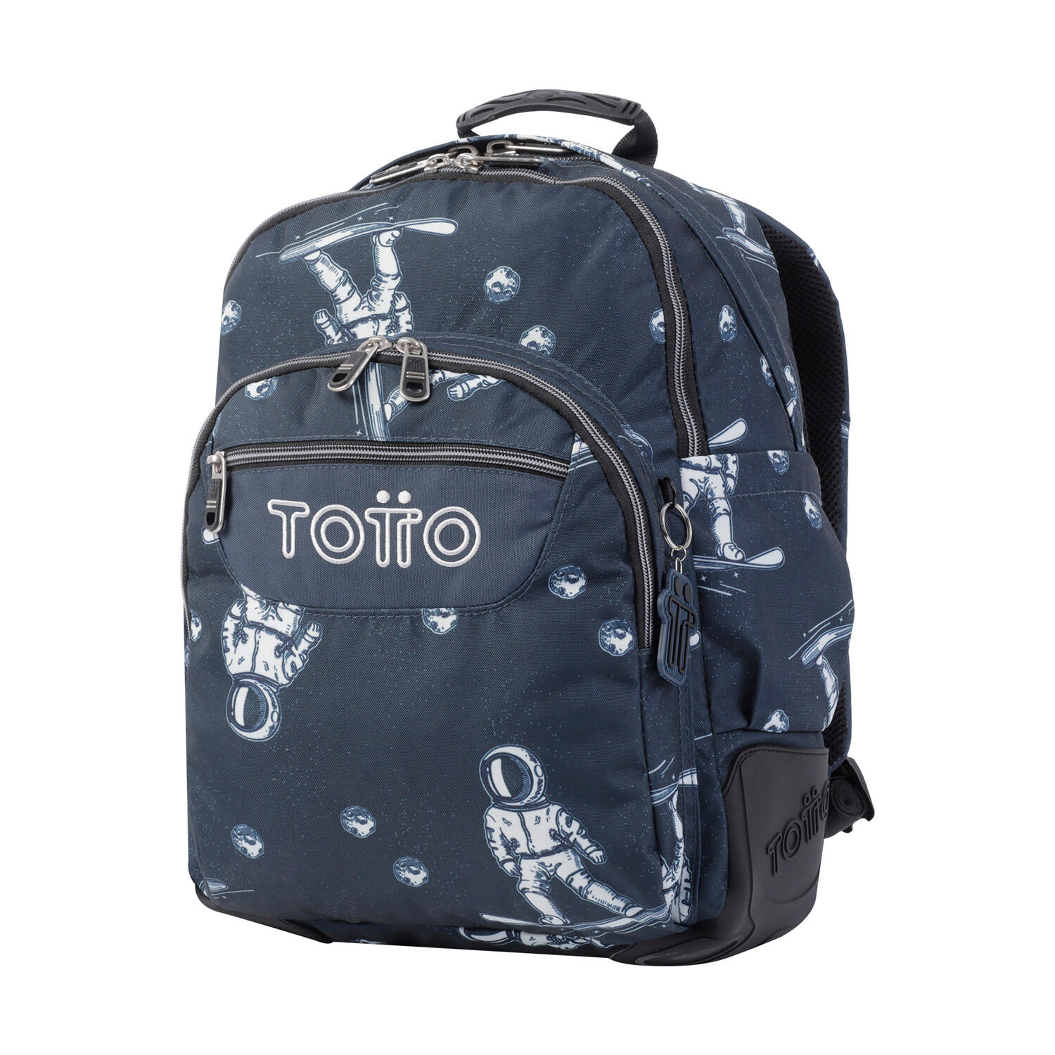 Totto Mochila escolar Crayoles Astronautas Poliéster 33 x 44 x 13.5 cm 2/5