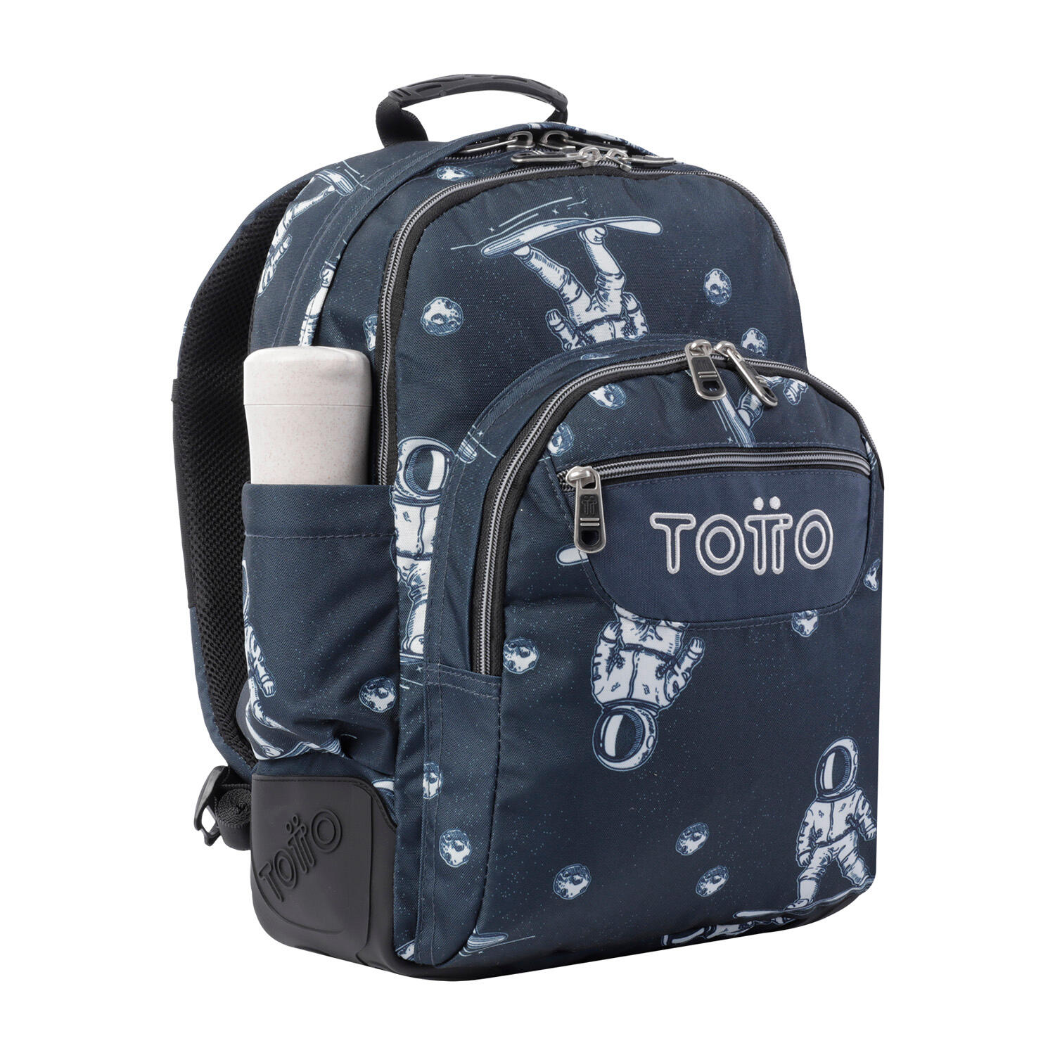 Totto Mochila escolar Crayoles Astronautas Poliéster 33 x 44 x 13.5 cm 5/5