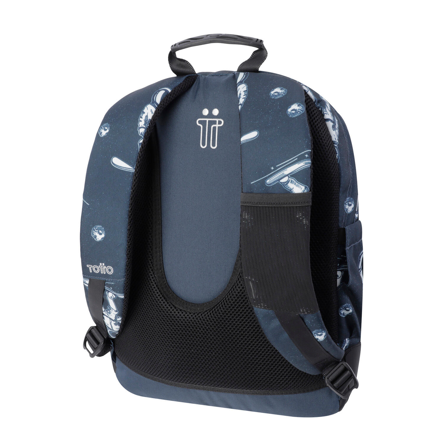 Totto Mochila escolar Crayoles Astronautas Poliéster 33 x 44 x 13.5 cm 4/5