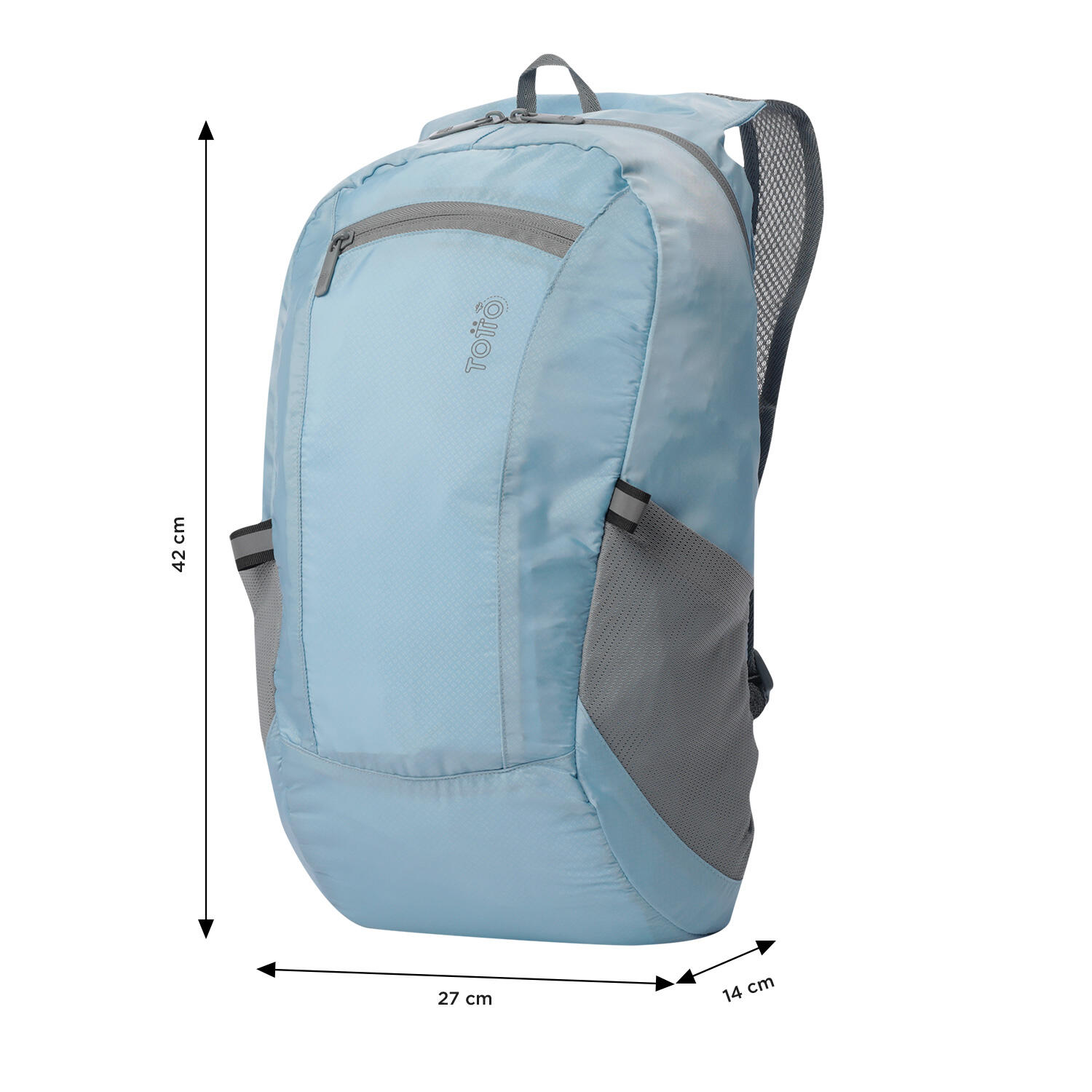 Totto Mochila plegable plegable Angel Falls Poliéster 27 x 42 x 14 cm 4/5