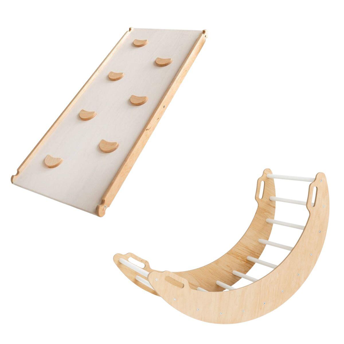 Moon Plus Indoor Kletterset Wippe & Rutsche 7/7
