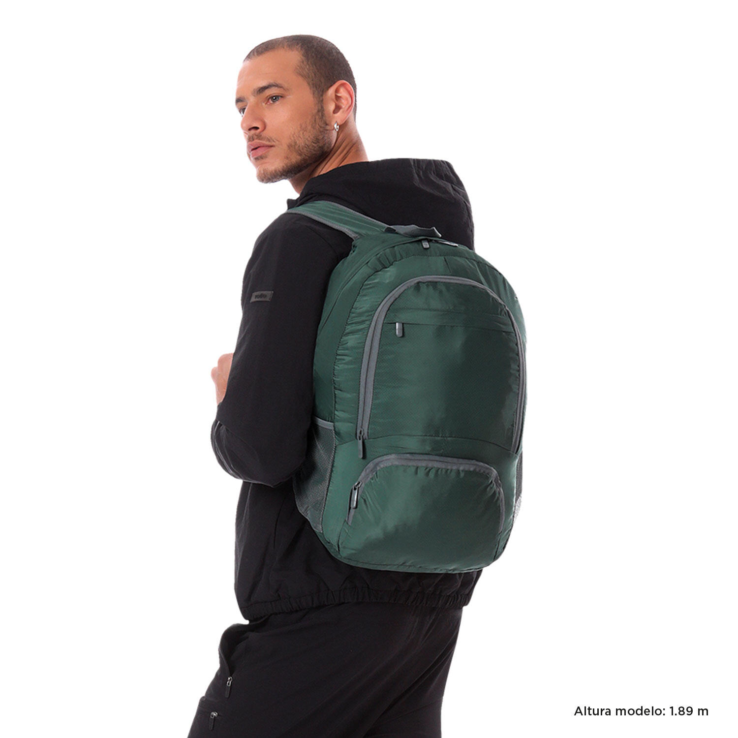 Totto Mochila plegable Syncro Silver Pine Poliéster 31.5 x 47 x 15 cm 3/5