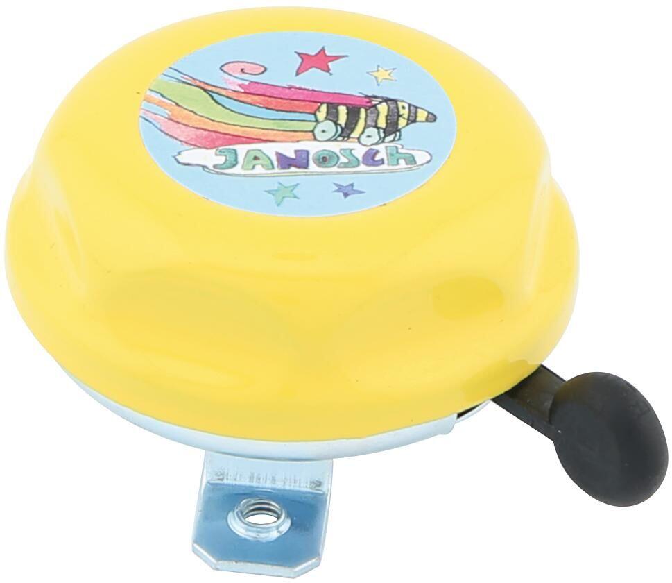 Dzwonek rowerowy dla dzieci BIKE FASHION 'Janosch Tigernete' Ø55 mm stalowy