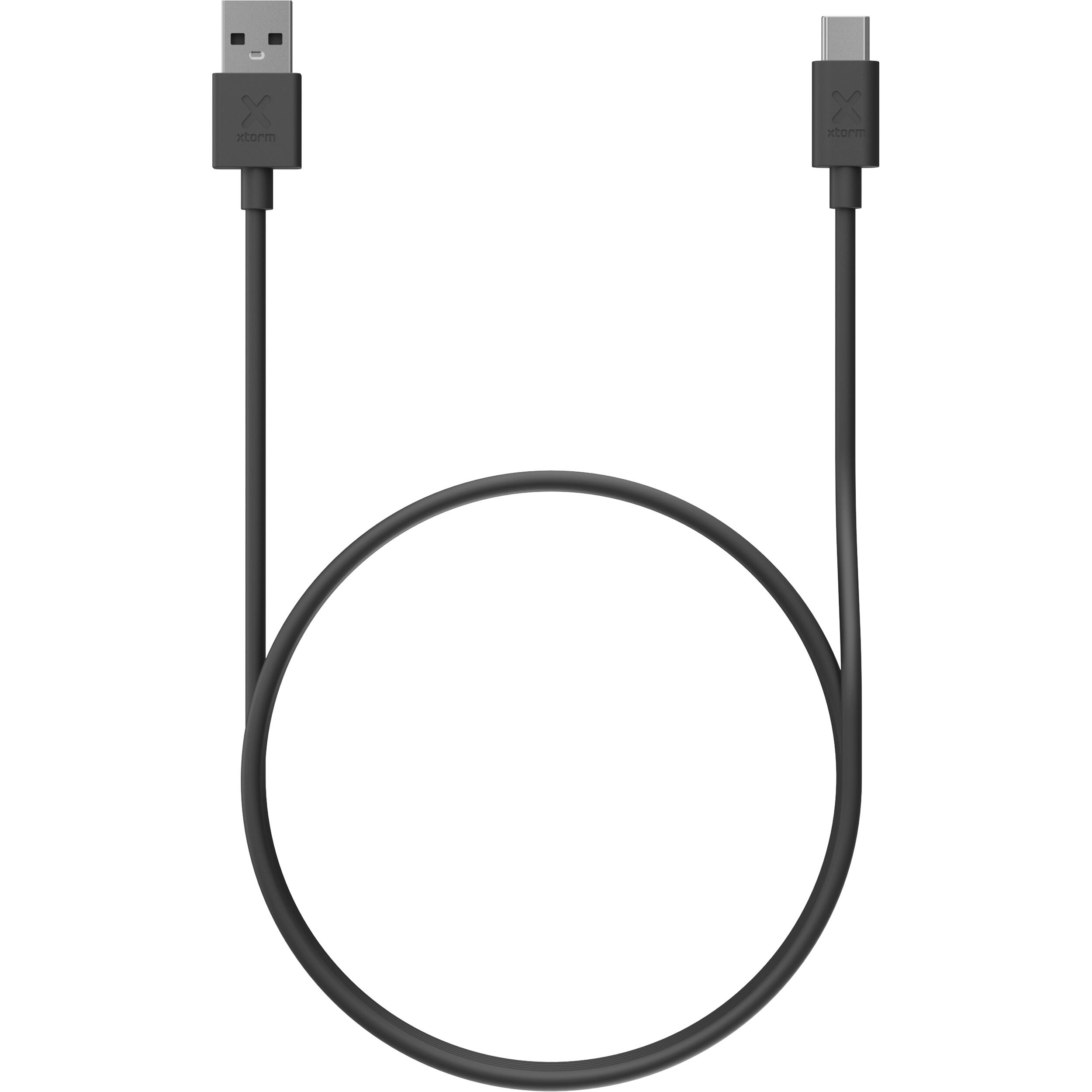 Xtorm USB-A naar USB-C Kabel - 1 Meter - Extra stevige USB-A Kabels - Zwart 3/6