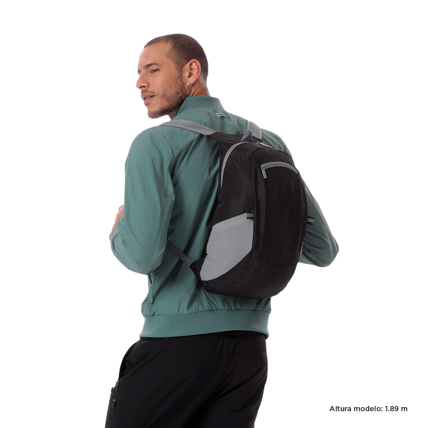 Totto Mochila plegable plegable Negro Poliéster 27 x 42 x 14 cm 3/5