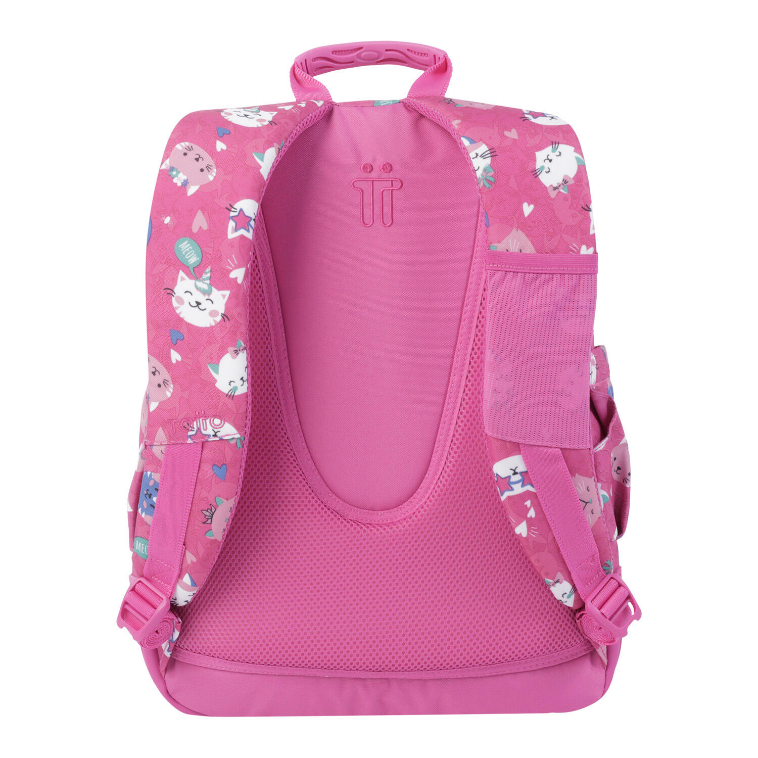 Totto Mochila escolar Crayoles Fiesta Gatitos Poliéster 33 x 44 x 13.5 cm 3/5