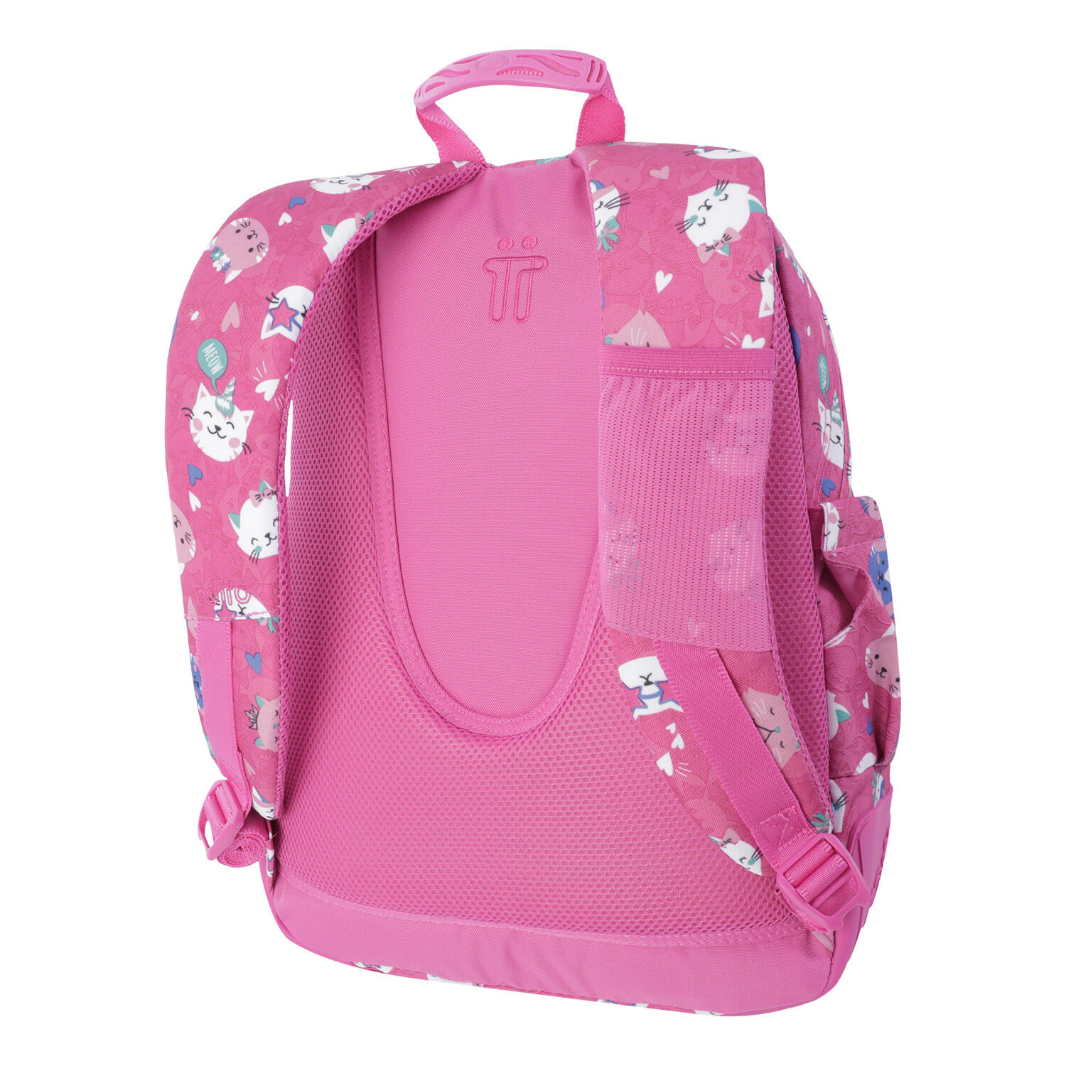 Totto Mochila escolar Crayoles Fiesta Gatitos Poliéster 33 x 44 x 13.5 cm 4/5