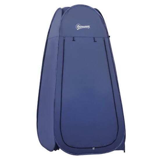 Outsunny Tenda da Doccia Pop Up Impermeabile in Poliestere Verde Militare