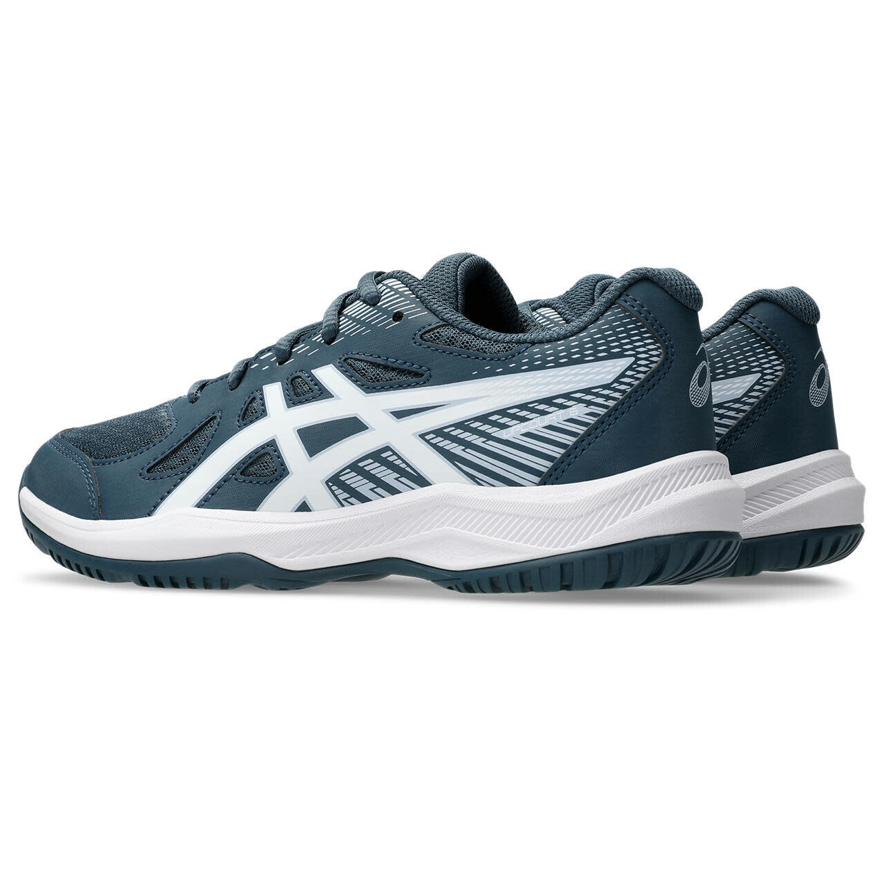 Chaussures Multisports Enfants - ASICS Upcourt 6 GS - Indigo/White 7/7