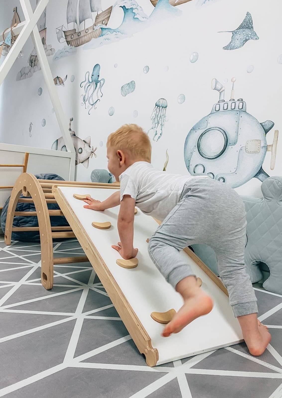 Sweet Plus aire de jeux en bois fait maison 3/7