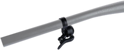 BRAVE CLASSIC Mini-Fahrradklingel E-Bike links 22 mm schwarz