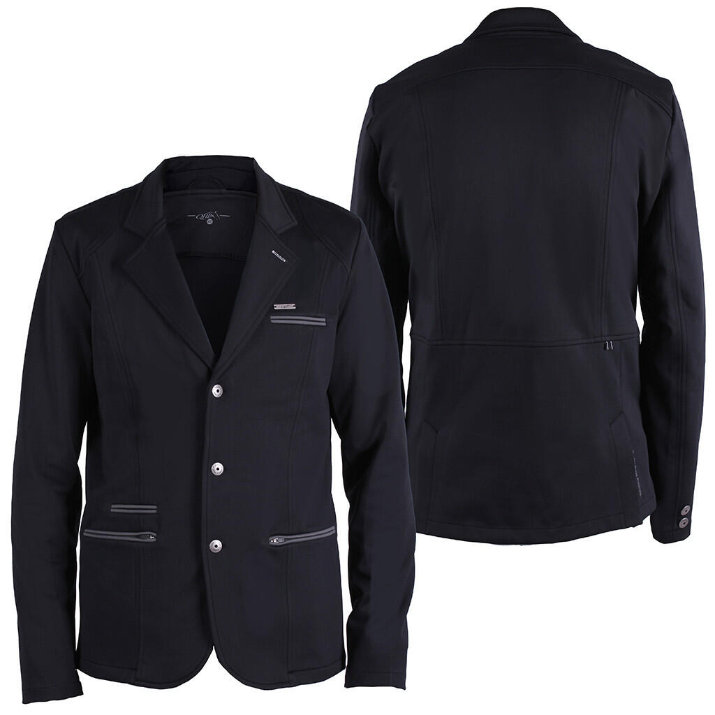 Turnierjacket Perry Adult schwarz 1/2
