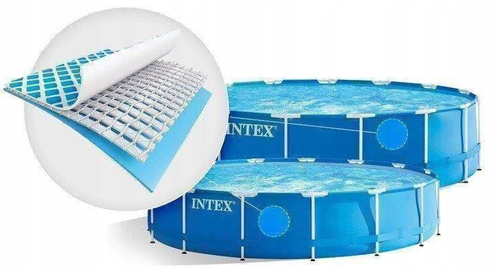 Basen ogrodowy stelażowy z pompą 366 cm Intex 2/5