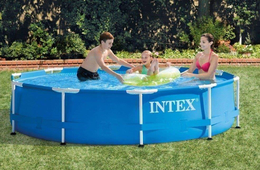 Basen ogrodowy stelażowy z pompą 366 cm Intex 5/5
