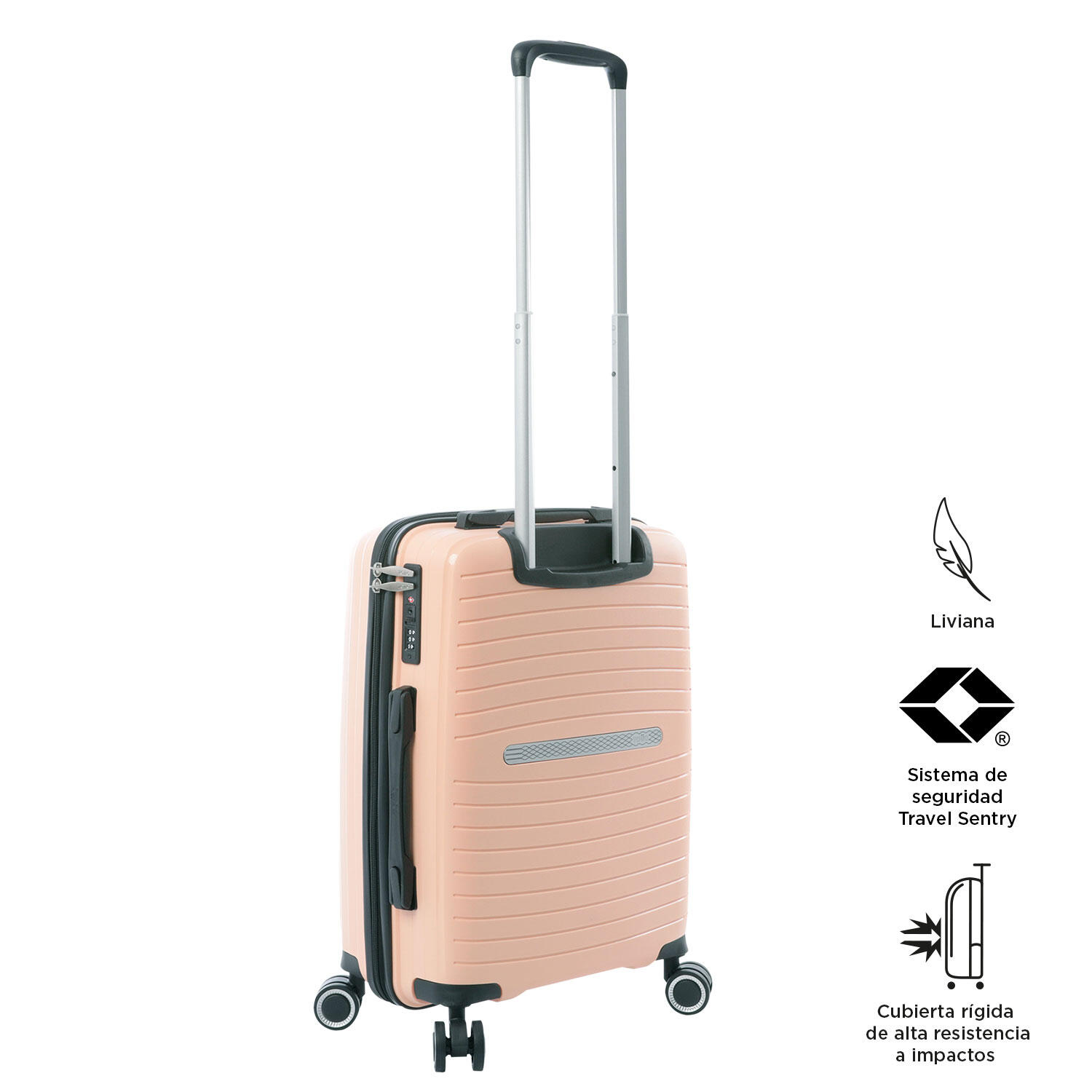 Totto Maleta de cabina Wave Bellini Polipropileno 34 x 46 x 21.5 cm 4/5