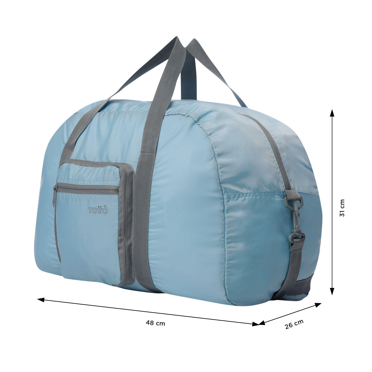 Totto Bolsa viaje plegable Branel 38 Angel Falls Poliéster 48 x 31 x 26 cm 4/5