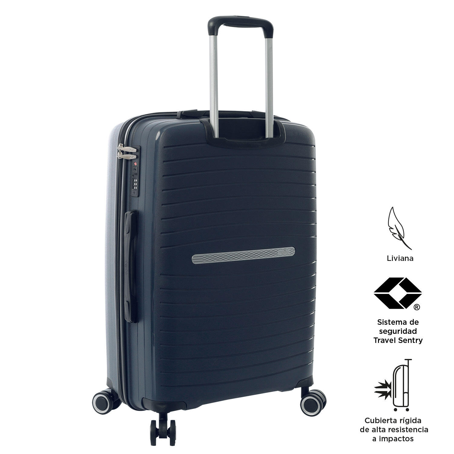 Totto Maleta mediana Wave Salute Polipropileno 43 x 60 x 22 cm 4/5