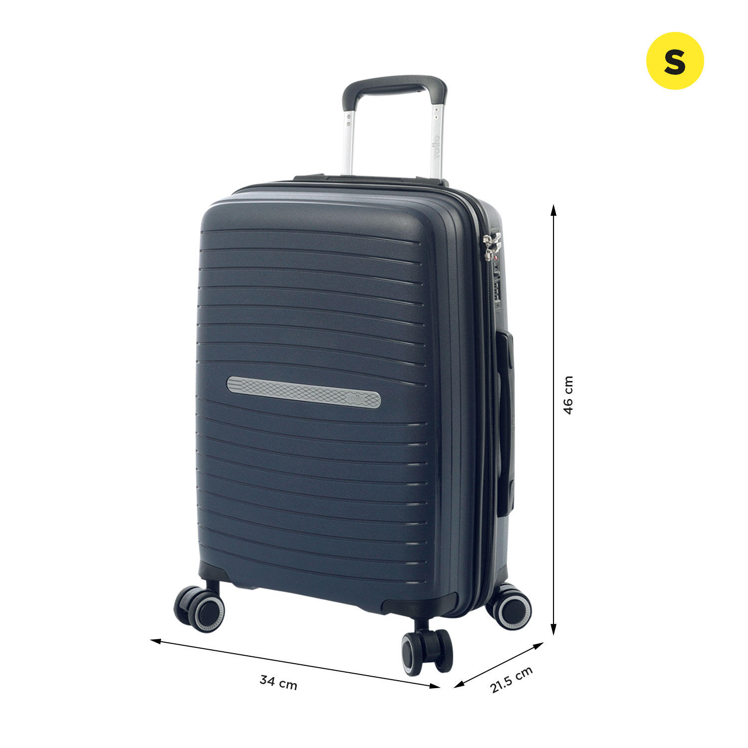 Totto Maleta de cabina Wave Salute Polipropileno 34 x 46 x 21.5 cm 2/5