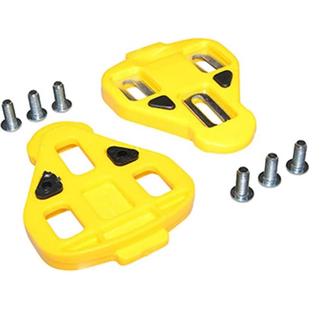 Pair of fixed pedal cleats Miche