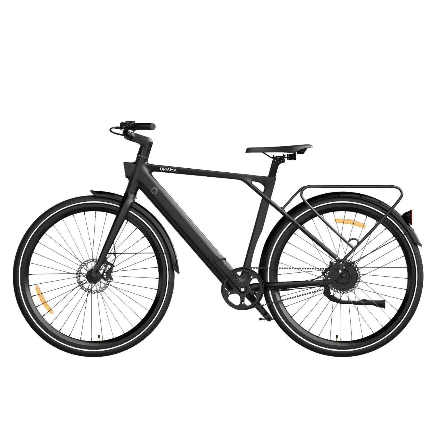 Pixar AMANO S900 250W 36V 10Ah 28" Bicicleta Elétrica Preta 4/5